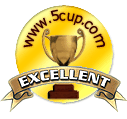 Rated 5/5 on 5Cup.com