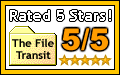Rated 5/5 on FileTransit.com