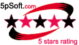 Rated 5/5 on 5pSoft.com